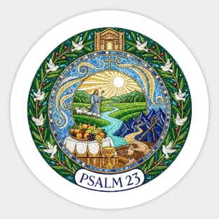 PSALM 23 Sticker
